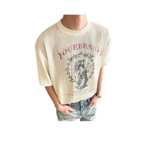 YEARNED Абрикос Унисекс Футболка