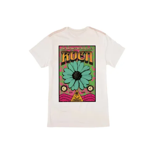 RVCA T-Shirt Мужская Винтаж Белый