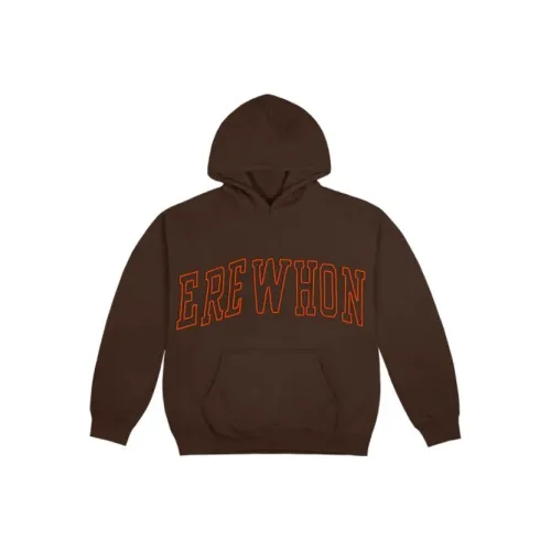 Cactus Plant Flea Market CPFM Collaboration X Erewhon Co Branded SERIES Кофейно-коричневый Унисекс Свитшоты