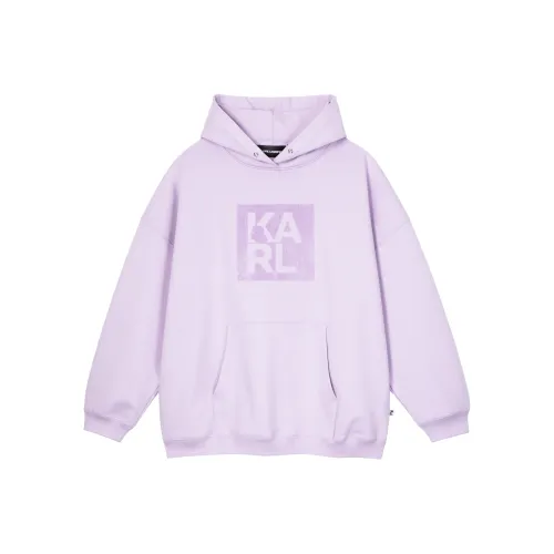 Свитшот KARL LAGERFELD Унисекс Фиолетовый