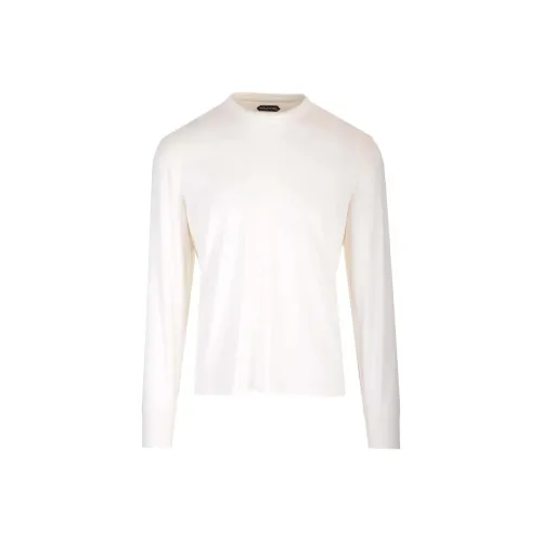 TOM FORD Белая Мужская T-рубашка