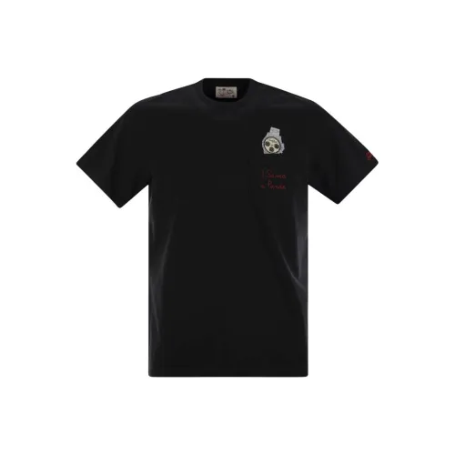 MC2 SAINT BARTHELEMY SS25 T Рубашка Мужская Черная