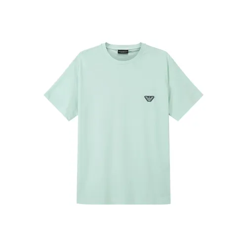 EMPORIO ARMANI Рубашка Мужская Мятно-Зеленая