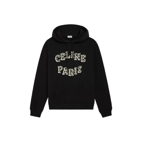 CELINE FW23 Толстовка Мужской Черный