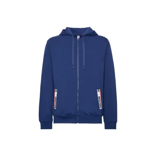 MOSCHINO Синий Мужской Свитшот