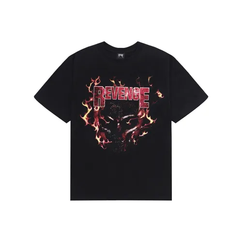 Revenge Черная Унисекс Футболка