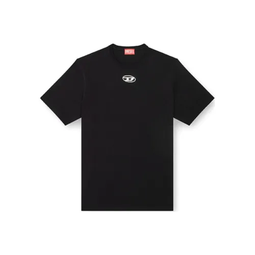 DIESEL SS25 Черные Мужские T-рубашки