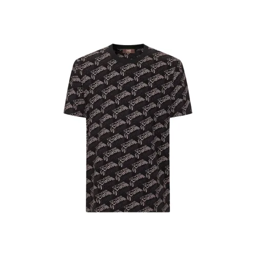 Cavalli Class T Рубашка Мужская Цифровая