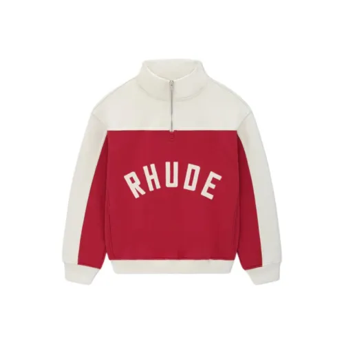 RHUDE Red Men's Sweatshirts  
RHUDE Красный Мужские Толстовки