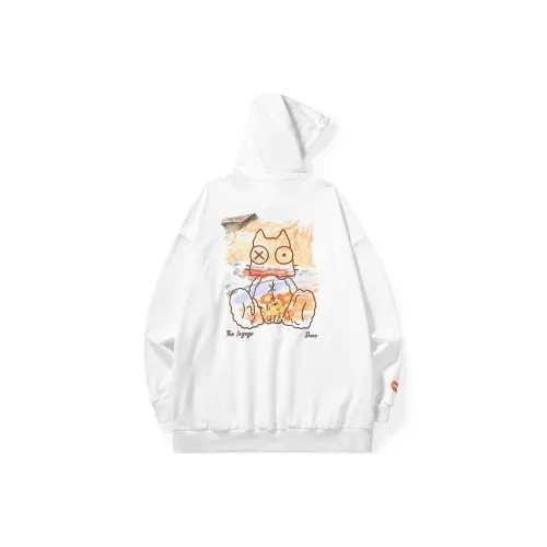 XXGOGO Белый Унисекс Свитшоты