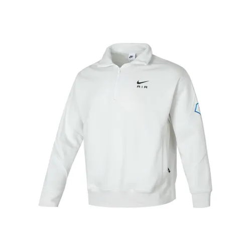 Nike Белый Мужской Свитшот