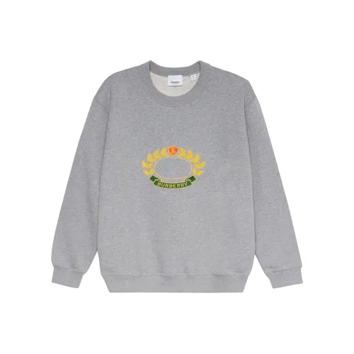 Burberry FW22 Толстовка Мужской Серый