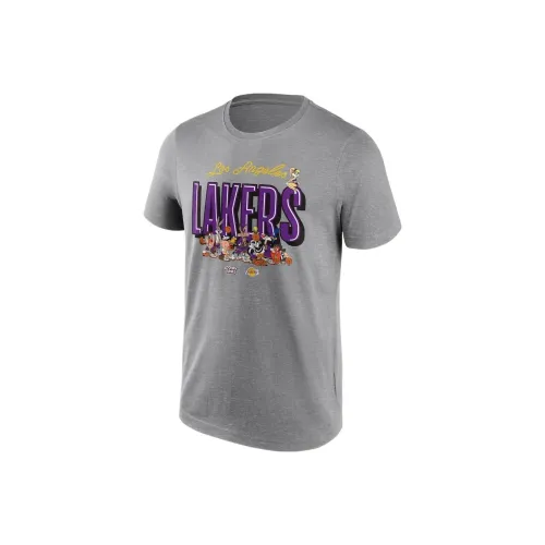 NBA Fanatics Los Angeles Lakers T-Shirt Мужская Серого цвета