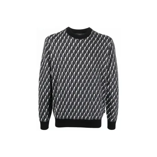 EMPORIO ARMANI Черные Мужские Свитшоты