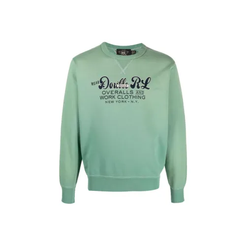 DOUBLE RL Толстовка Мужская Зеленая