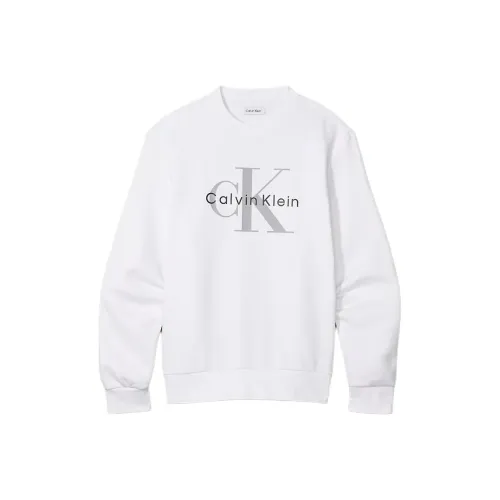 CALVIN KLEIN Свитшот Мужской Bright White