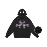 Чёрный Фиолетовый [Утолщённый и с Флисовой Подкладкой]