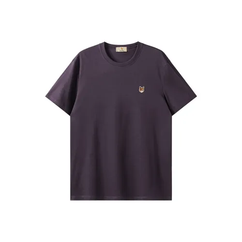 WILLIAM FOX SONS Полуполочный Базовый слой 100% хлопок Короткий рукав Т-рубашки Унисекс