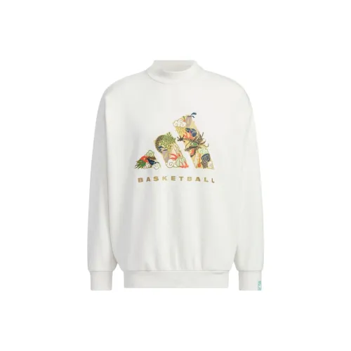 Adidas Originals FW23 Год дракона CNY Collection Толстовка Унисекс Белый