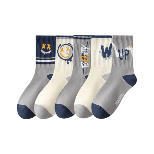 Beerus Баскетбольные носки Мужские 5 пар смешанные цвета