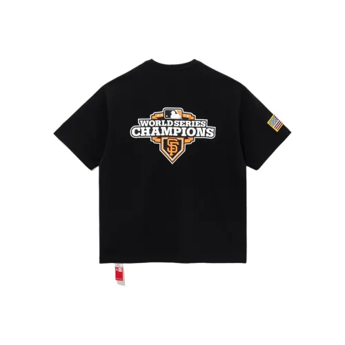 New Era Черная Унисекс Футболка