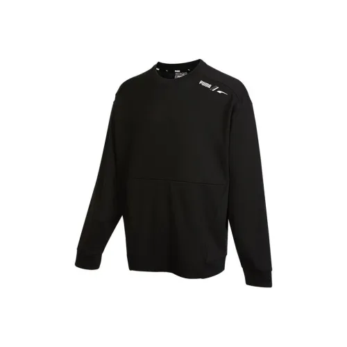 PUMA EVOSTRIPE Черные Мужские Свитшоты