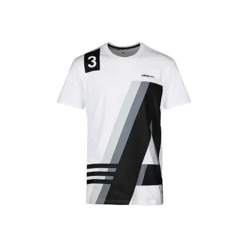 ADIDAS NEO M Fav Tee T Рубашка Мужская Белая