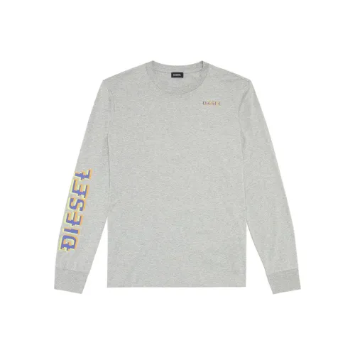 DIESEL Серый Мужской Свитшот