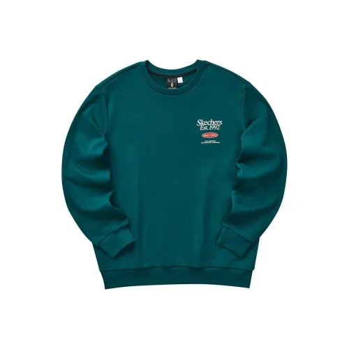 Skechers Colorful Свитшот Унисекс Глубокое море Зеленый
