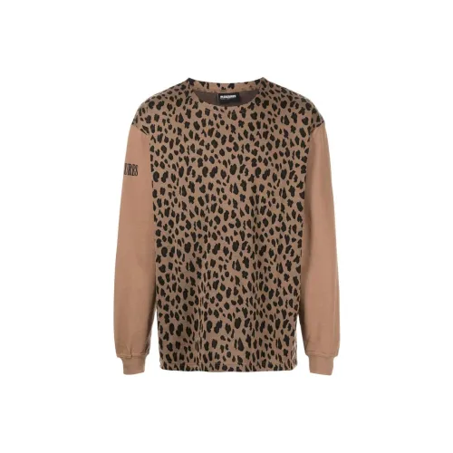 PLEASURES совместный бренд Коричневый Мужской Свитшот