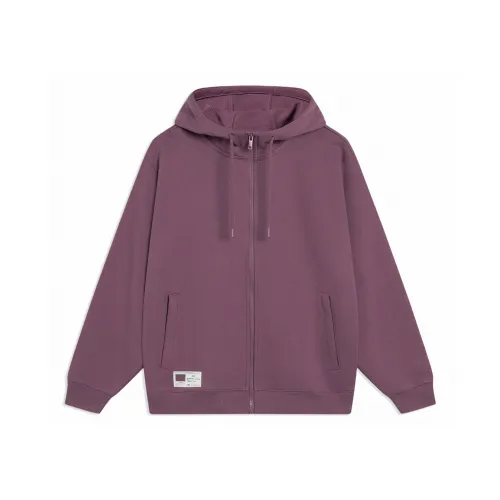 LINING Sports Trendy Collection Sports Lifestyle Collection Толстовка Мужской Винтаж Розовый Красный