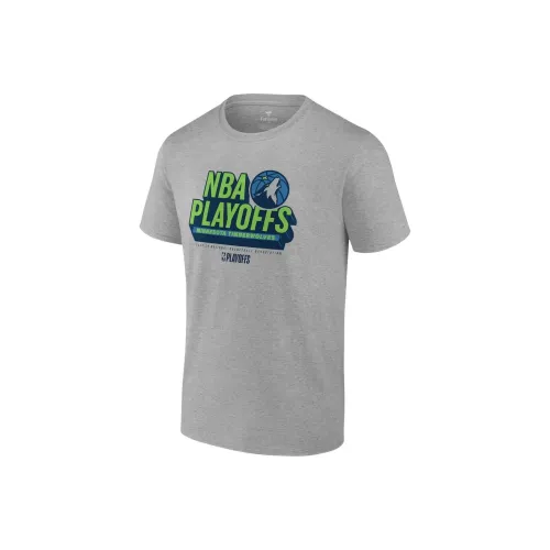 NBA Minnesota Timberwolves Play Off Participant Defensive T Shirt Men's Gray NBA Minnesota Timberwolves Play Off Participant Defensive T-рубашка Мужская Серый