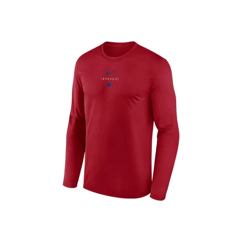 Рубашка Nike T Atlanta Braves Мужская Красная