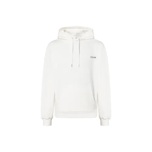 CELINE Толстовка Мужская Неоновый Белый