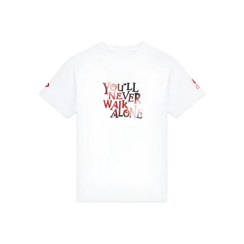 Конверс x LIVERPOOL FC Серия Liverpool Football Club T-Shirt Унисекс Белый