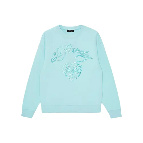 Ed Hardy Светло-изумрудно-зеленый Мужские Свитшоты