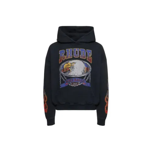 RHUDE Черные Мужские Свитшоты