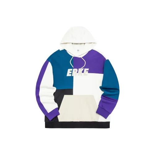 Erke Ледник Белый Трюфель Фиолетовый Мужские Свитшоты