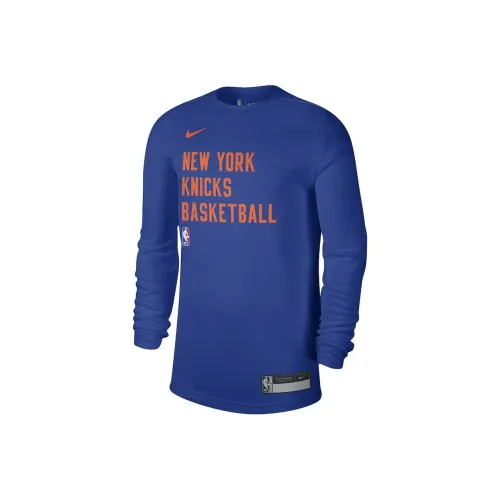 Nike x NBA New York Knicks T-Shirt Унисекс Синий