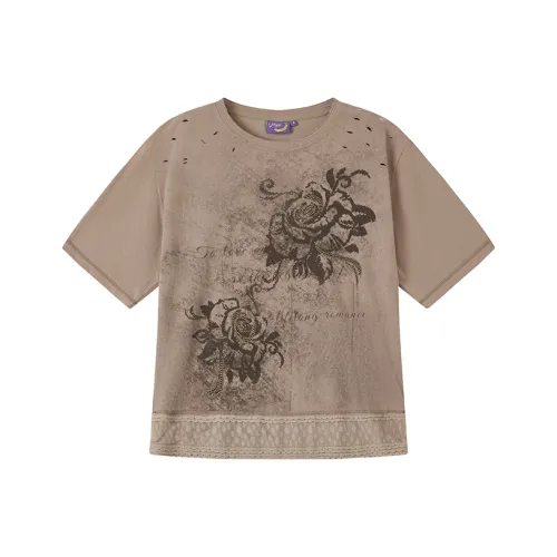 WULISHAONIAN T-рубашка унисекс абрикос