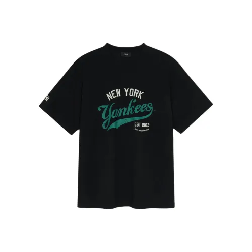 Mlb Base Logo Черная Мужская Футболка