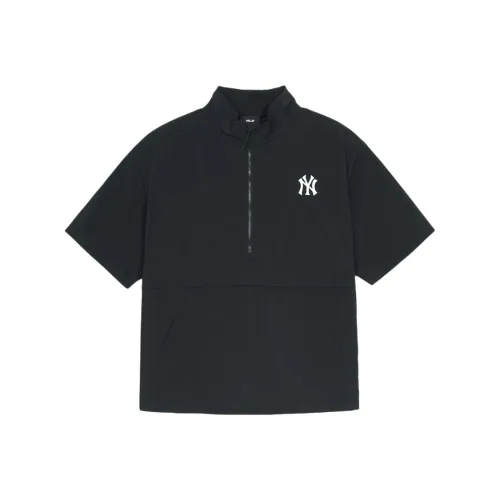 Mlb Base Logo Черная Мужская Футболка