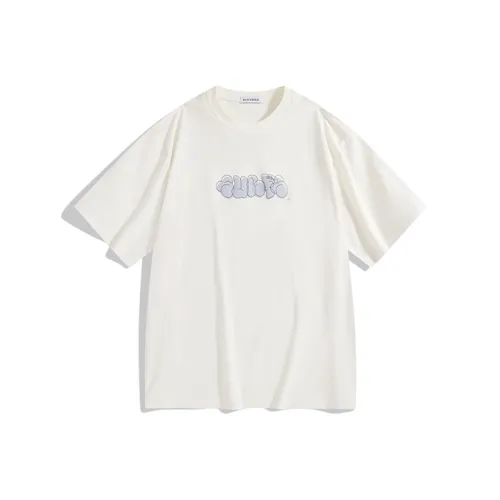 PEACEBIRD MEN Белый 1 Свободный крой Мужская T-рубашка