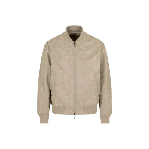 EMPORIO ARMANI Куртки и Пальто Мужской Теплый Солнечный Коричневый