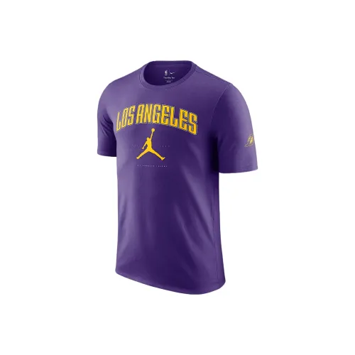 Джордан x NBA Los Angeles Lakers Essentials T-Shirt Мужской Фиолетовый