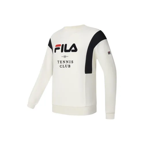 FILA Сливочный Мужской Свитшот