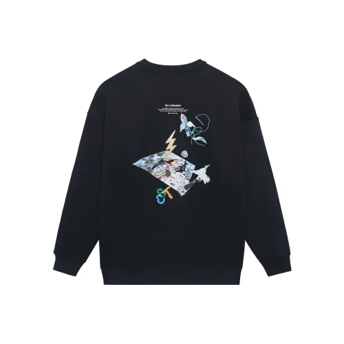 LINING Черный Унисекс Толстовки