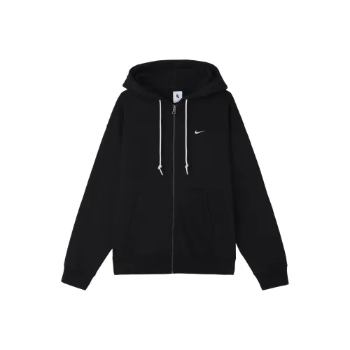 Nike Solo Swoosh Черные Мужские Толстовки