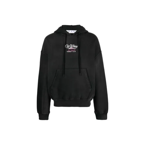 Off Белый Черный Мужские Толстовки