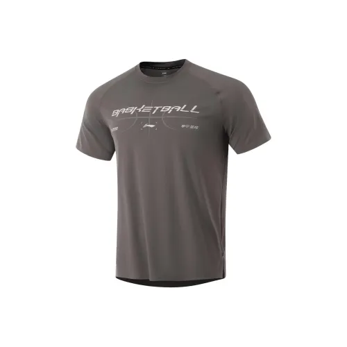 Лайнер Professional basketball series T Рубашка Мужская Шоссе Серый